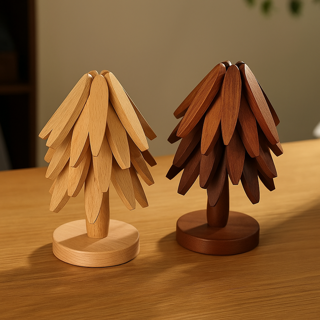 WoodLeaf Boom Onderzetter